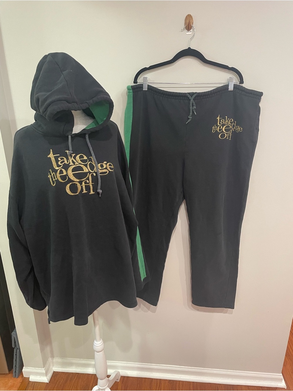 VTG 90s Benson & Hedges Hoodie Special Kings Take The Edge Off XL  2 Piece Set